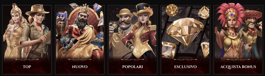Giochi su Legiano Casino